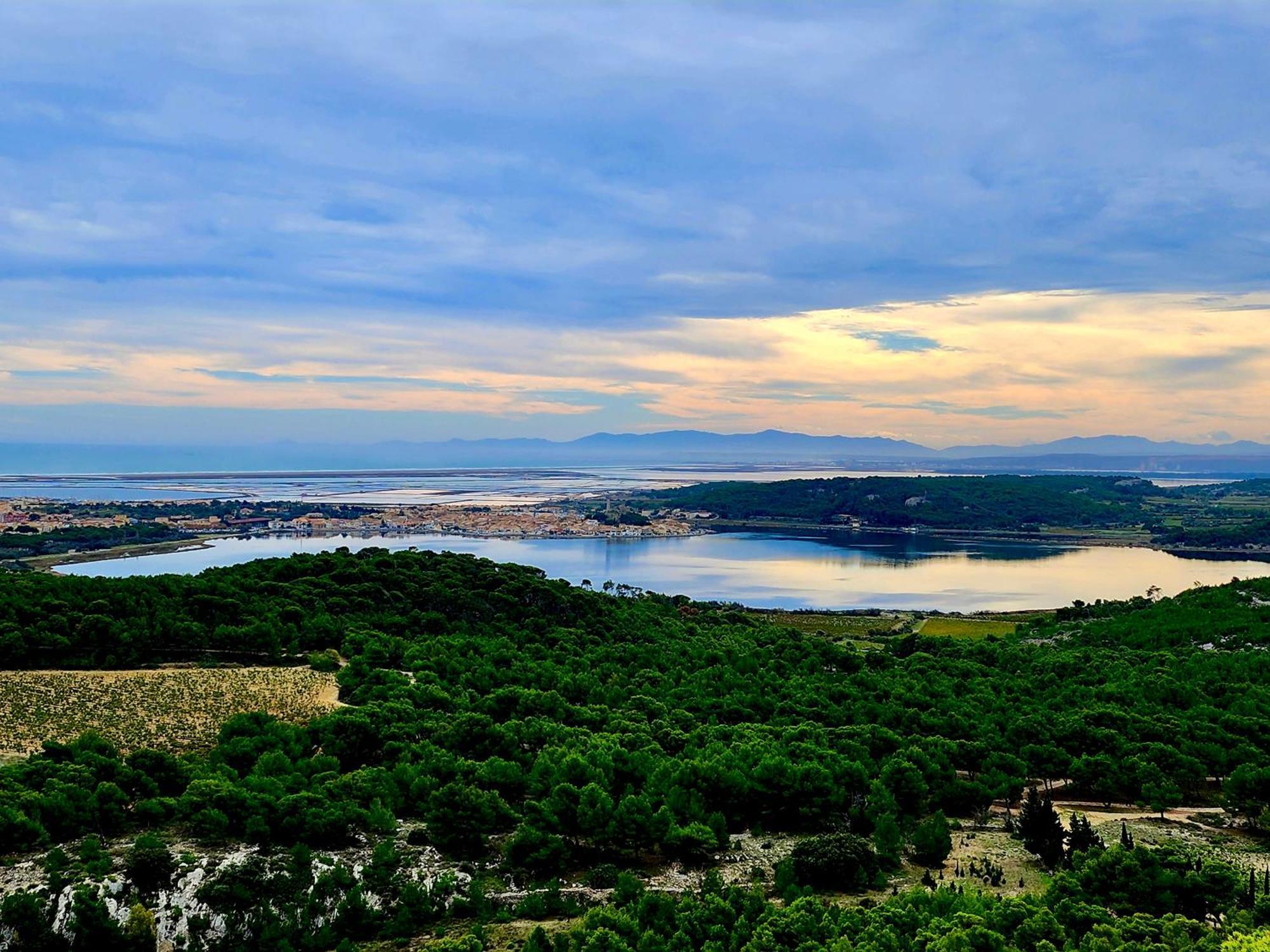 - L'Horizon Bleu - Cocon Romantique Avec Vue Mer Panoramique Gruissan Exterior photo